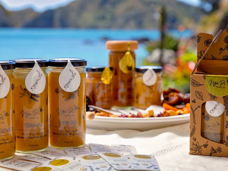 Nga Pi Honey New Zealand Honey Branding Design