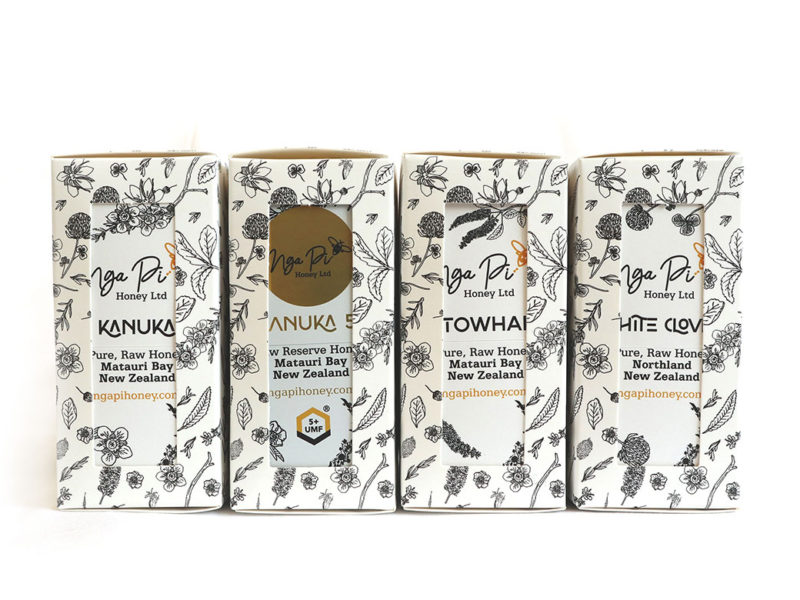 Nga Pi Honey New Zealand Honey Packaging Design